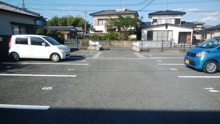 駐車場の現在の状況