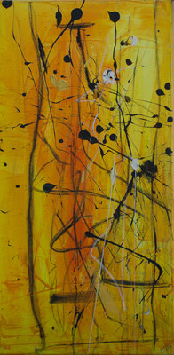 So what! - Acryl auf Leinwand, 80x40 cm, 2008, S. Ulrich