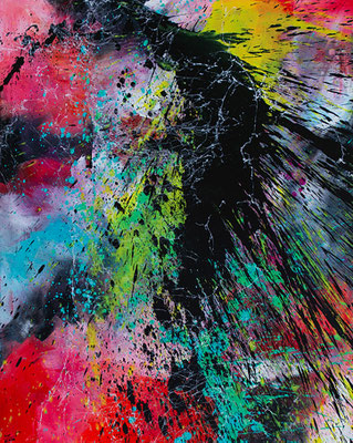  The Power - Acryl auf Leinwand, 80x100 cm, 2025, S. Ulrich - VERKAUFT