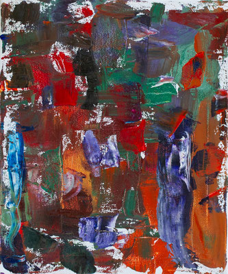 Capsicum Volume 2 - Öl auf Leinwand, 70x70 cm, 2025, C. Geier