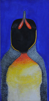 Der Sterngucker - Acryl auf Leinwand, 40x80 cm, 2008/26, S. Ulrich