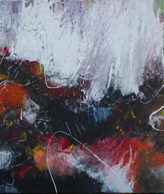 endless - Acryl auf Leinwand, 70x60 cm, 2018, S. Ulrich - VERKAUFT