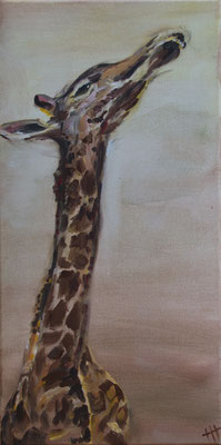 Höhenluft - Acryl auf Leinwand 30x60 cm, 2019, H. Halbritter - VERKAUFT