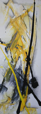  Gegensätze - Acryl auf Leinwand, 30x80 cm, 2010, S. Ulrich