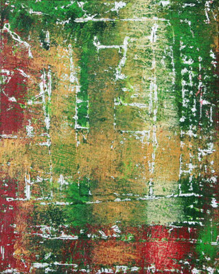  Finnischer Birkenwald - Teil 1, Acryl auf Leinwand, 40x50, 3-teilig, 2005, S. Ulrich - VERKAUFT