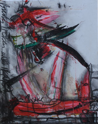 Let's celebrate - Acryl auf Leinwand, 40x50 cm, 2014, S. Ulrich