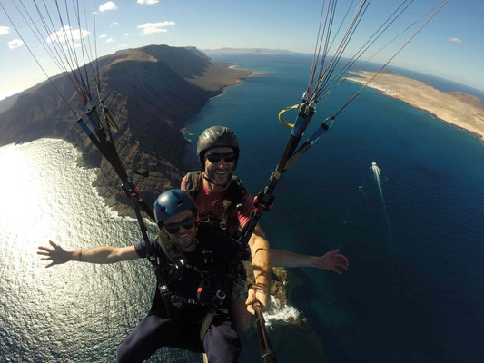 entre Lanzarote y La Graciosa