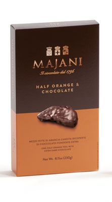 Orange Peels covered in dark chocolate (230g)