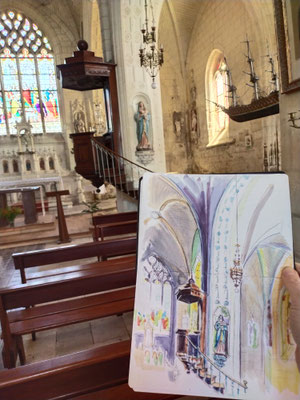 lescerclesdelumiere.com, cours de peinture dessin a tours