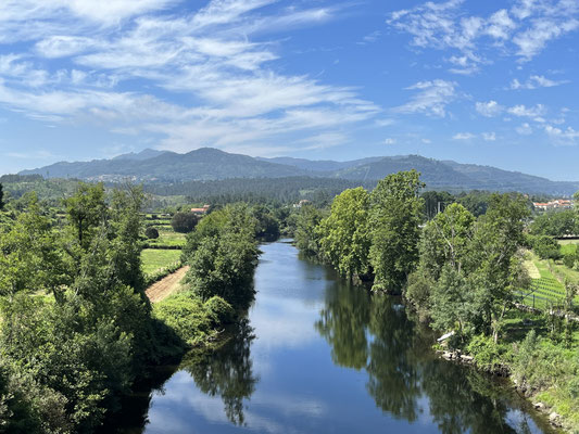 ... über den Rio Vouga.