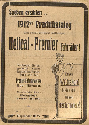 Österreichische Nationalbibliothek, Österr. Fahrrad- und Automobil-Zeitung, 15. Januar 1912