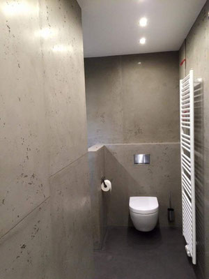 Badezimmer Ohne Fliesen Stucco Decor Kreative Spachteltechnik