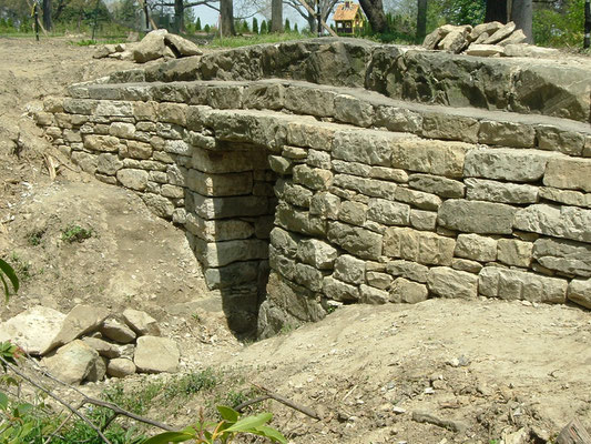 Restoration, Lintel bridge, Stan Hywet Hall & Gardens, Akron, Ohio  2008