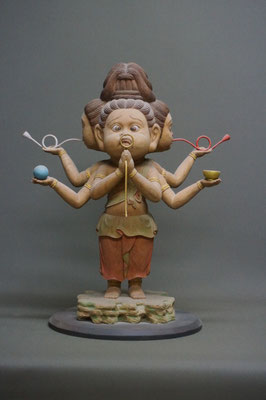 木07　しゃぼん玉（夢）サイズ46ｃｍｘ37ｃｍｘ27ｃｍ　楠