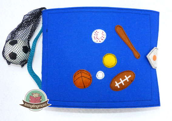 Spielbuch für Jungs, Zählen lernen mit Ballsportarten