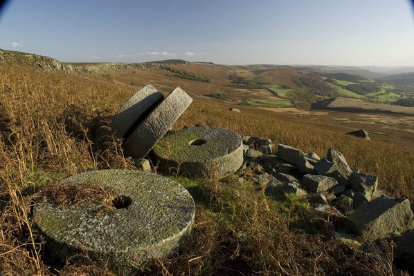 Abandoned Mill Stones below Stanage Edge 