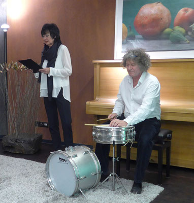Ortrud Gysi, Jacques Widmer artune Frick 2015 (Photo Peter Stocker)