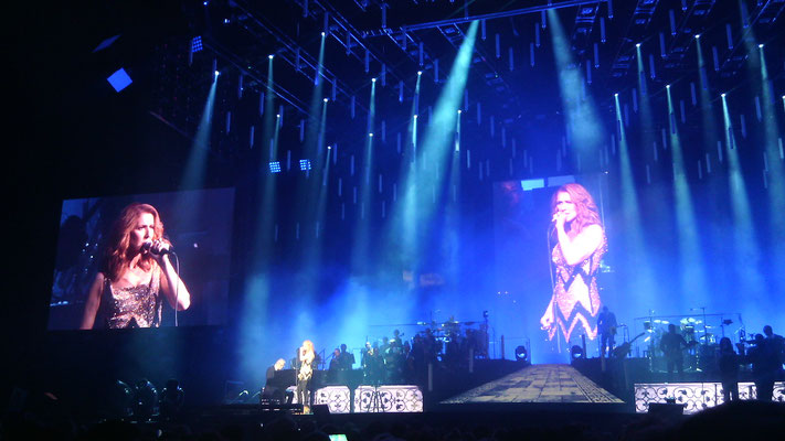 Céline Dion en concert au Centre Vidéotron à Québec