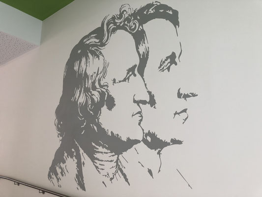 Graffiti Wandgestaltung Büros bundesweit – Street-Art Illusionsmalerei
