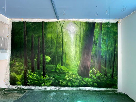 Wandmalerei Lofts Nürnberg – Illusionsmalerei mit Graffiti 3D Touch