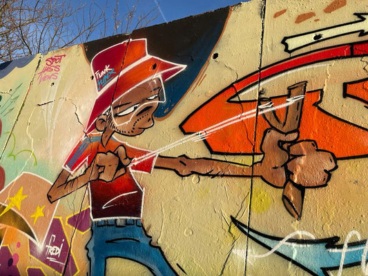 Wandgestaltung im Innenbereich Raumgestaltung Graffiti 