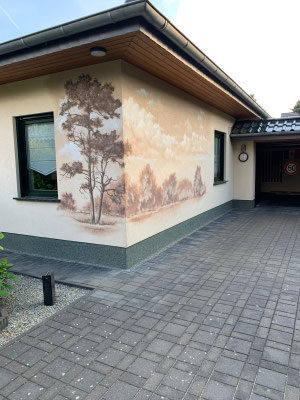 Wandgestaltung 3d Bild - Malerei