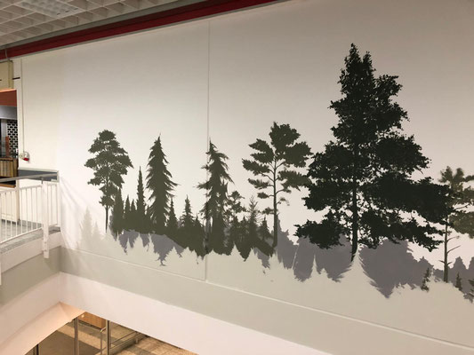 Wandmaler Wandmalerei 3d Innenraum   Wandgestaltung edel im Innenraum Kaufland