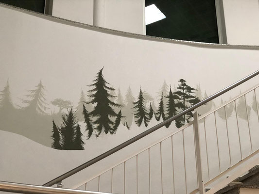 Illusion Malerei handgemalt auf Wände 