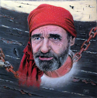 Pastel sec 40x40