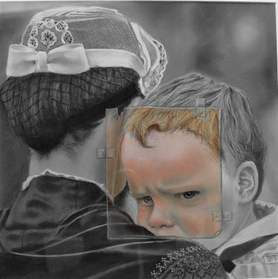 Pastel sec 30x40