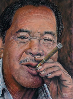Pastel sec 30x40