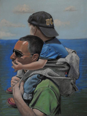 Pastel sec 30x40