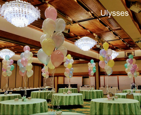 卒園 卒業 謝恩会 成人式 卒団 同窓会 季節イベントなどのバルーンギフト バルーンアート 会場装飾 茨城県つくば市のバルーンショップユリシス