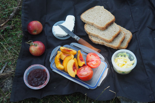 2tes Frühstück! - Radreise Alles in 12 Taschen