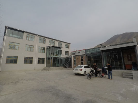Unser Hostel in Labrang - leider ohne Heizung