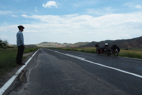 Somewhere on the road 