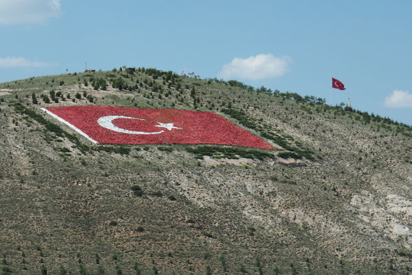Einfahrt nach Ankara
