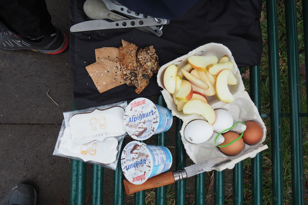 Erste radtaugliche Stärkung