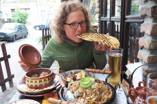 Viel und sehr lecker gibt es in Varna