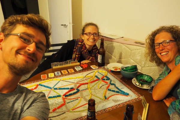 Spieleabend mit unserem Host Perinne