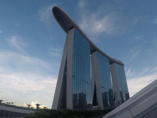 Das Marina Bay Hotel - Alles in 12 Taschen - Cycletouring/Radreise