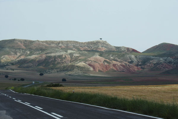 Die Landschaft verändert sich...