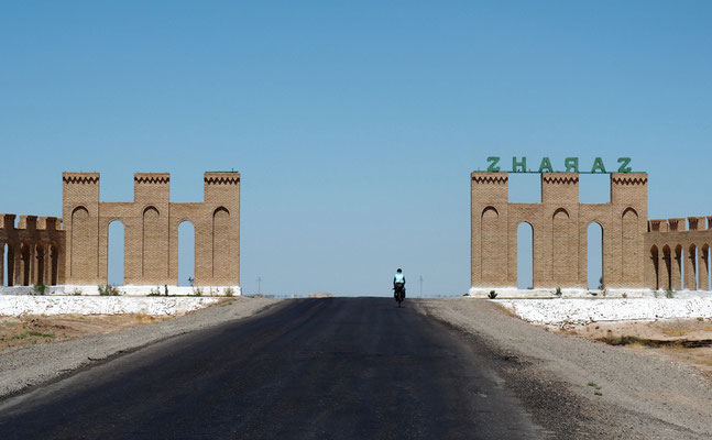 10km hinter der iranischen Grenze
