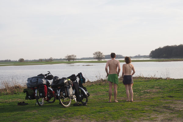 Bad in der Elbe: check!