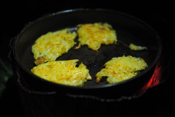 ...und Kartoffelpuffer