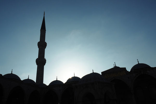 Vorhof der Blauen Moschee