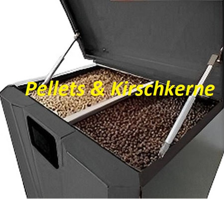 Pellets & Kirschkerne Gemisch