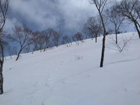 10.下山中の青空