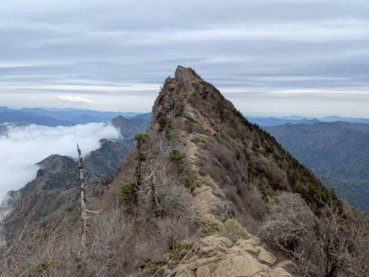 1　石鎚山　天狗岳