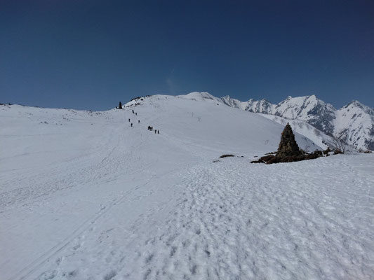 6.登山道のケルン